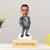 Personalized Caricature with Wooden Stand - Cari002