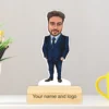 Personalized Caricature with Wooden Stand - Cari007